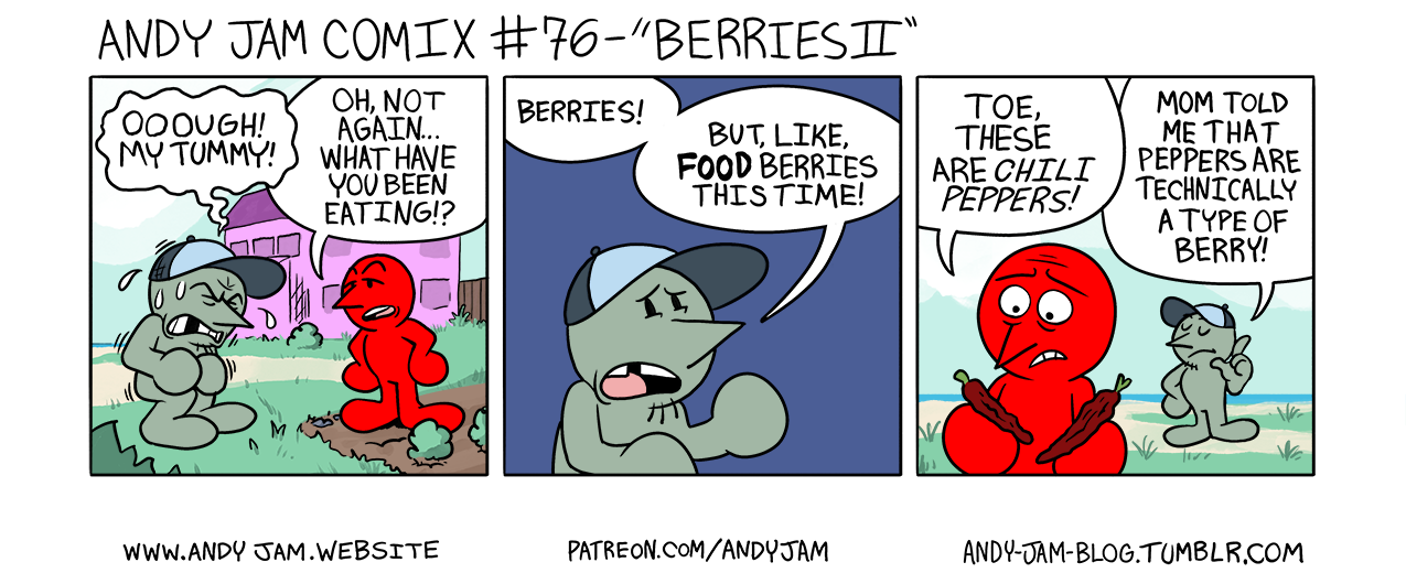 Andy Jam Comix #76 – ”Berries II”