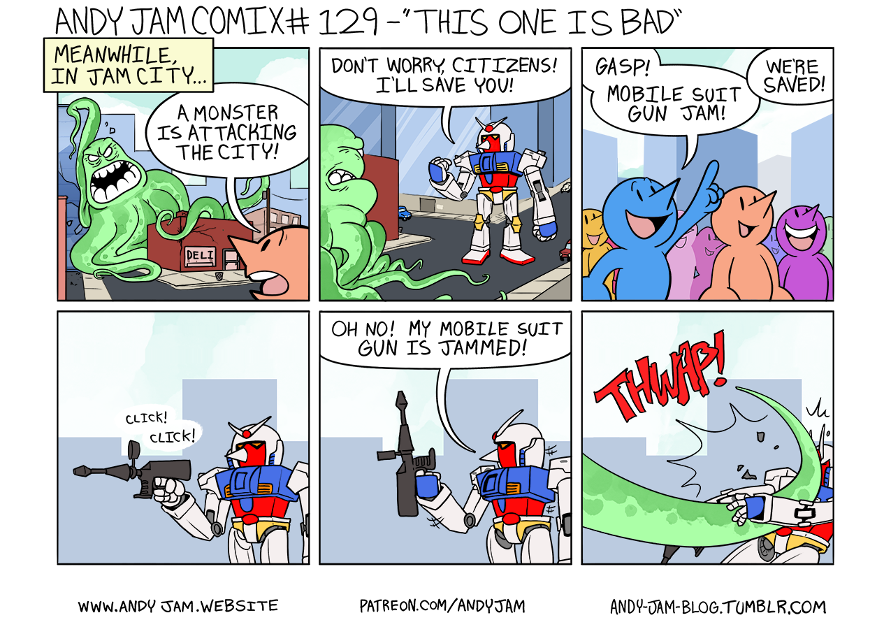 Andy Jam Comix #129 – “This One is Bad”